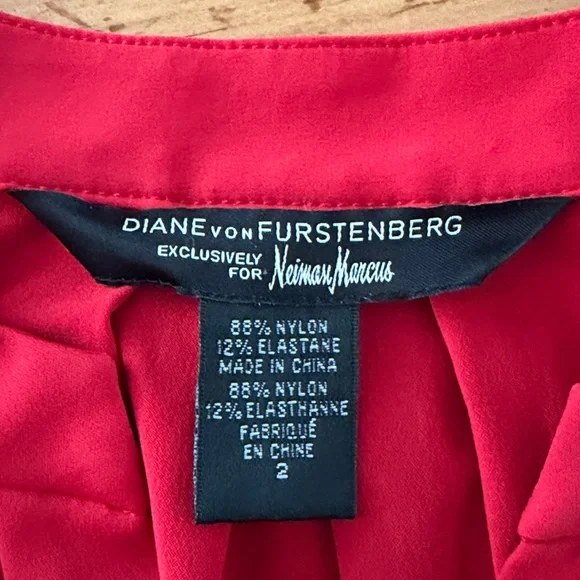 Diane Von Furstenberg button down dress size 2 - Picture 3 of 15